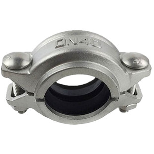 反渗透水处理设备专用不锈钢304拷贝林卡箍沟槽式高压50公斤抱箍