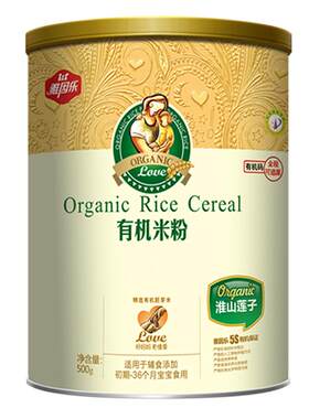 雅因乐宝宝米糊米粉罐装婴儿辅食