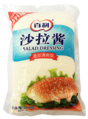 百利汉堡饭团可用沙拉酱
