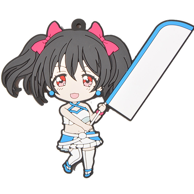 Love Live!矢泽妮可nico款全系列正版散货橡胶挂件包邮lovelive！