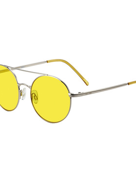 圆脸男士韩版复古风街拍太阳镜