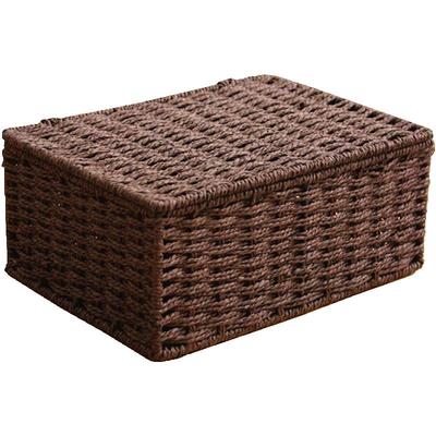 小号有盖收纳盒袜子内裤编织篮