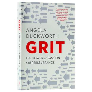 【中商原版】坚毅 英文原版 Grit: The Power of Passion and Perseverance 进口图书 英文原版书 英文书 自我提升 成功励志