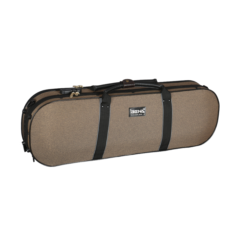 The ultra-light 1.8kg violin case features a hidden double-shoulder strap for greater comfort. It is equipped with a password lock and a large sheet music bag that is resistant to pressure thumbnail 3