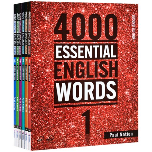 进口原版 4000 Essential English Words 1/2/3/4/5/6级 新版4000词 常见词英文单词词典书 剑桥雅思托福四六级英语考试核心词汇