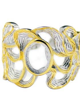 diy设计款蜜蜡玉石琥珀戒指空托