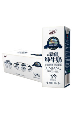 新疆子母河传奇好水味道纯牛奶