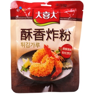 希杰大喜大酥香炸粉150g*5袋家用韩国香酥脆皮粉韩式炸鸡米花裹粉