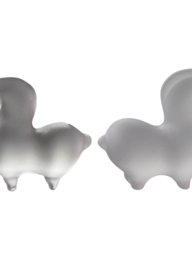 古法琉璃禅意风烧制高档桌面摆件