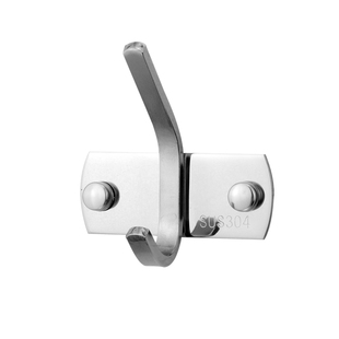 304不锈钢挂衣钩单钩衣服钩厨房挂钩浴室衣帽钩单个挂衣架免打孔