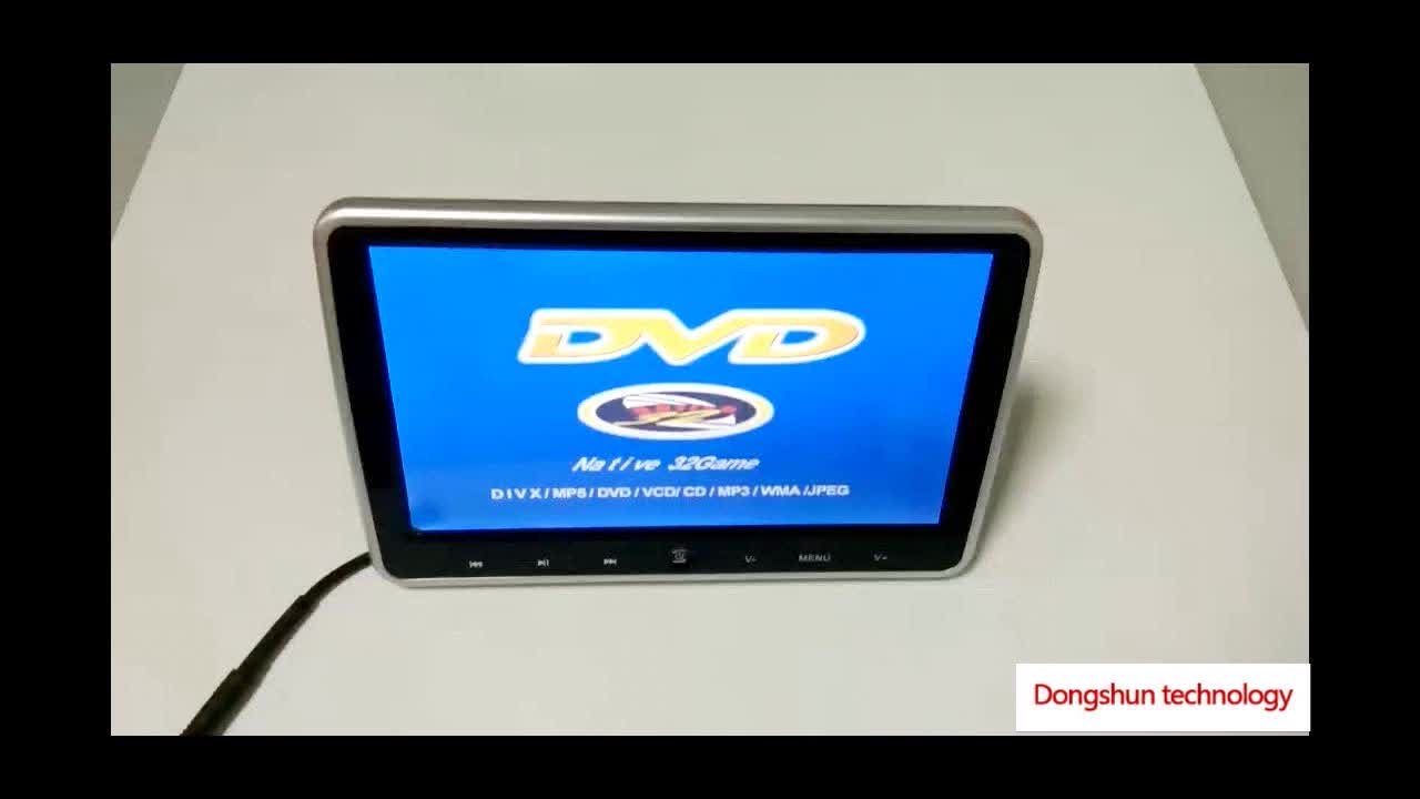 10.1 Inch Portable Dvd Player With Car Mount With Ir Transmitter Buy