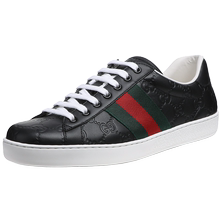 gucci /古驰牛皮经典条纹板鞋男鞋2