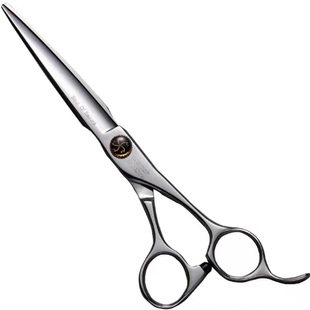 KUNGFU钢夫大马士革柳叶剪滑剪美发师单刃双刃胖胖剪美发剪刀