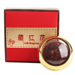 康维度藏红花正品特级西藏官方正宗臧红花茶泡水喝伊朗礼盒装5克