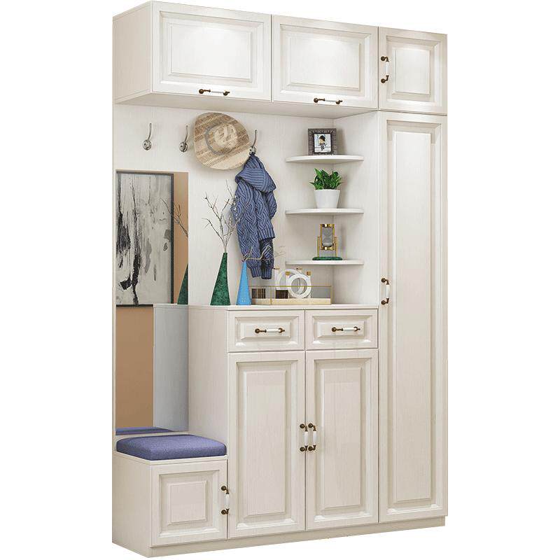 现代简约门厅柜玄关柜鞋柜隔断柜衣帽柜组合欧式储物柜装饰柜M-86