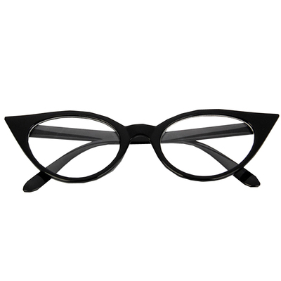 新款复古猫眼眼镜学院风平光镜女optical glasses women очки