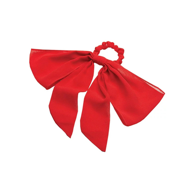 包邮ins欧美复古雪纺蝴蝶结发圈