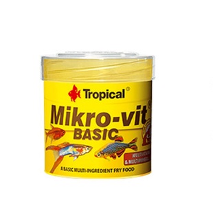 Tropical卓必客幼鱼饲料鱼苗粉状主食 螺旋藻高蛋白薄片鱼粮鱼食