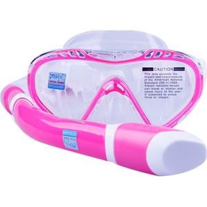 儿童潜水套装防雾潜水镜呼吸管少年全干式浮潜三宝装备