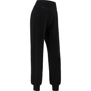 康尼舞蹈练功裤女萝卜裤宽松跳舞课健美瑜伽裤女外穿健身跑步裤子