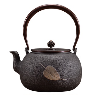 铁壶铸铁泡茶壶龟寿堂烧水壶煮茶壶生老铁壶纯手工原装日本进口