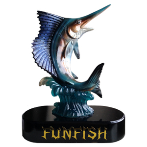 FUNFISH鱼摆件 金枪鱼 旗鱼 鬼头刀 鱼造型 鱼模型 仿真鱼立体鱼