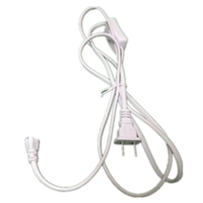 T8T5一体化led灯管灯具配件电源三插线带小开关插头插座专用包邮