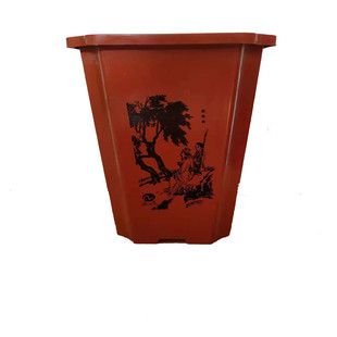 多角塑料花盆悬崖式临水造型室外室内适用加厚特大号-厂家直销