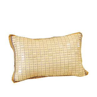 麻将凉席块竹套凉席枕套学生夏凉沙发凉爽靠枕靠背小枕头抱枕套子