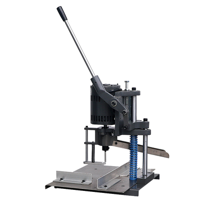 宝预150D重型吊牌打孔机工业加重电动单头打孔机大型圆孔钻孔机小型自动挂历打洞机活页本冲孔机pvc窗帘打眼