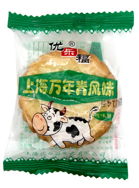 优乐福上海万年青风葱味三牛饼干