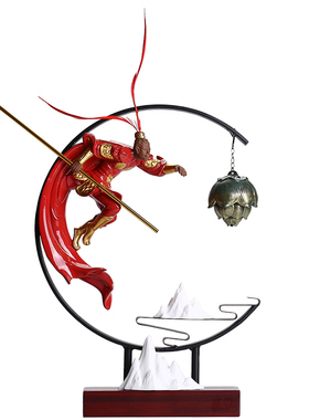 新中式风倒流齐天大圣空间香炉