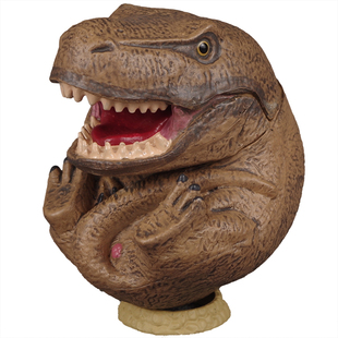 圆滚滚的动物 球形仿真模型摆件可爱恐龙大象北极熊企鹅玩具玩偶