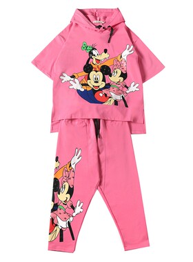 0宽松休闲学生米奇半袖运动服