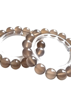 细款玉髓水冷淡风情侣灰玛瑙水晶