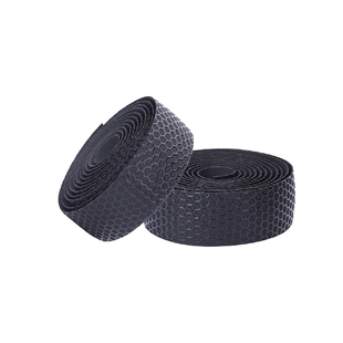 自行车新款黄色公路车吸汗防滑EVE材质蜂窝足球纹把带硅胶绑带子