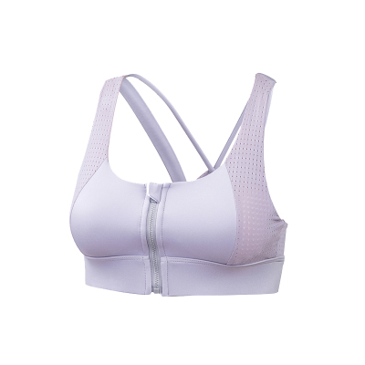 运动内衣防震跑步大码前拉链文胸
