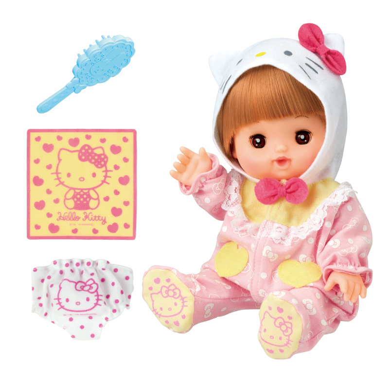 日本咪露娃娃米露妹妹睡衣套装会眨眼睛仿真洋娃娃女孩礼物生日