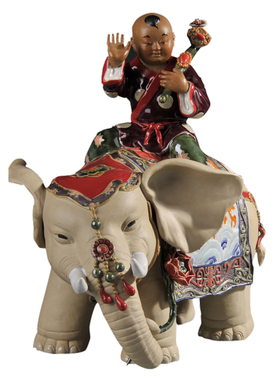 陶瓷招财客厅玄关办公室礼品摆件