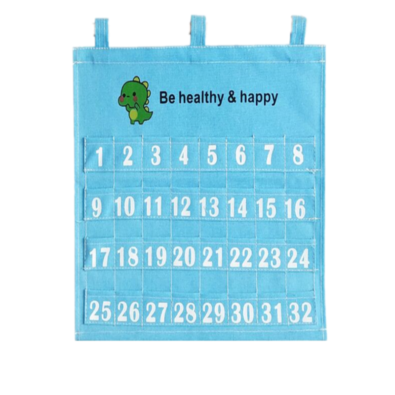 帆布幼儿园可水洗晨检袋