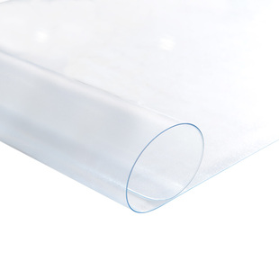 进口PVC软玻璃水晶板 透明塑料茶几餐桌垫 磨砂防水防油防烫桌布