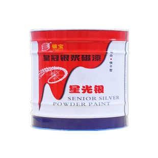 高档银浆磁漆铁门漆栏杆漆金属钢结构防锈漆室内外防腐油漆银粉漆
