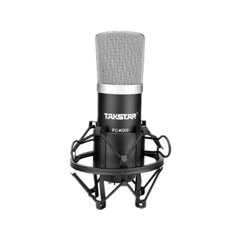 Takstar/得胜 PC-K500 电容麦克风话筒电脑K歌录音声卡套装