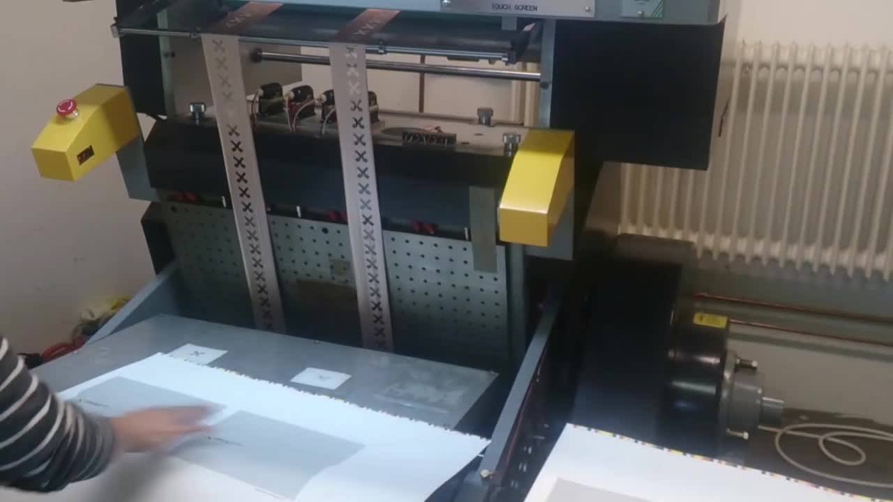 Industrial Die Cutting And Gold Foil Hot Stamping Machine Buy Hot