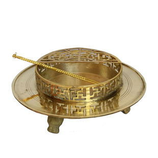 纯手工木炭铜火盆 可煮茶 烧烤 取暖烤火炉  工艺品