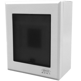 2-4回路3位明装家用配电箱盒室内漏电空开关总电源强电布线箱