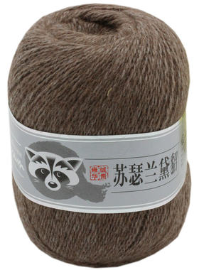 安吉列苏瑟兰黛貂毛线羊绒线手编