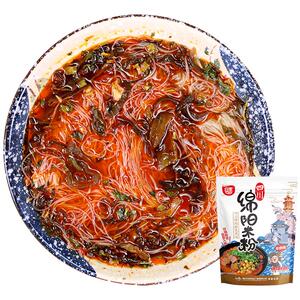 阿宽四川绵阳米粉正宗酸辣粉丝米线方便面泡面速食带调料包3袋装