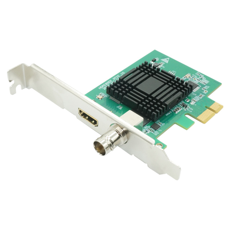 丽德HE-100HS 1080P高清PCIE视频采集卡HDMI SDI游戏会议医疗直播