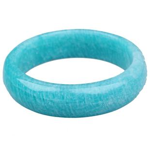 雁唐珠宝天然冰种天河石手镯一物一图女饰品老矿天河石镯子送证书